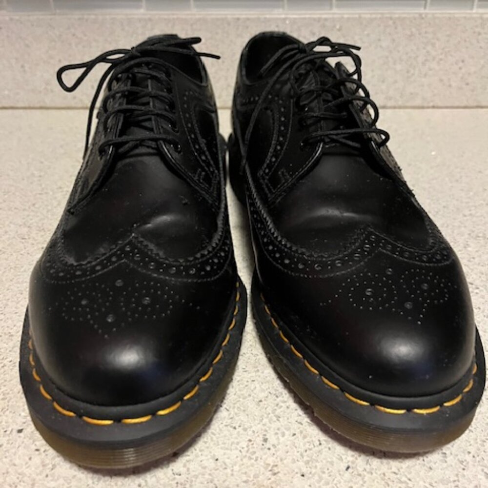 Dr. Martens Wing Tip Brogues Men's Size 13 Black